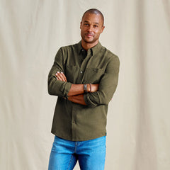 Men's Tech Chambray Long-Sleeve Work Shirt