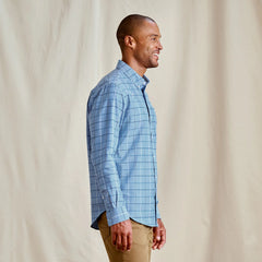 Country Twill Long-Sleeve Button-Down Shirt