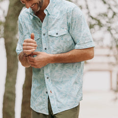 Men's River Guide Printed Short-Sleeve Western Shirt 2.0