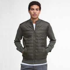 Barbour® Essential Carn Baffle Zip-Through Knitted Sweater