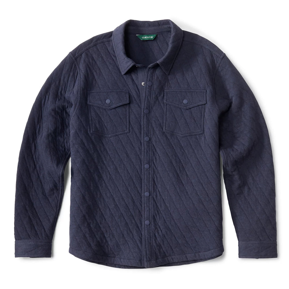 Outdoor Quilted Snap Jacket