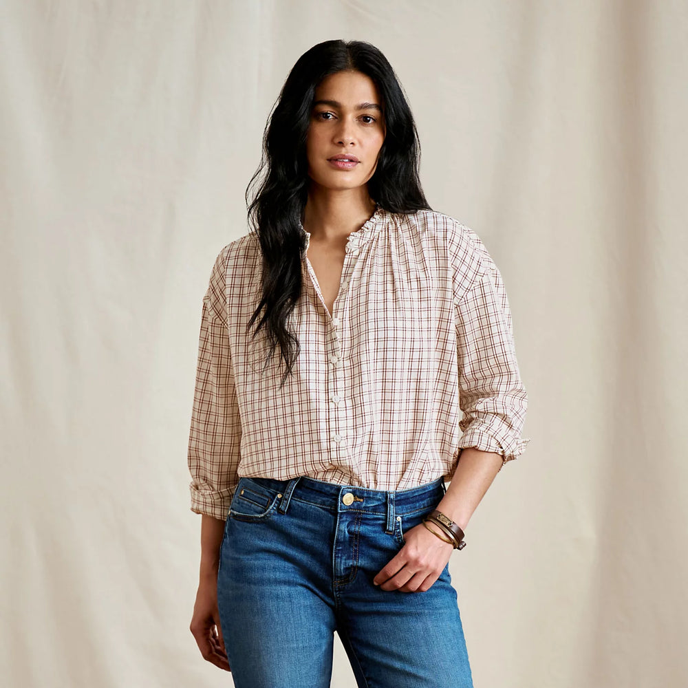 Women's Sunderland Brushed Twill Long-Sleeve Top
