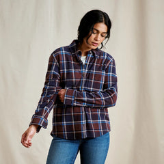 Women's Snowy River Button-Down Long-Sleeve Shirt