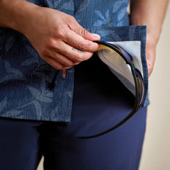 Women's Tech Chambray Short-Sleeve Work Shirt