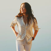 Performance Linen Long-Sleeve Shirt