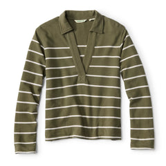 Lightweight Polo Sweatshirt