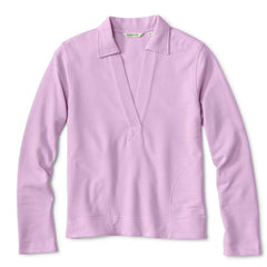 Lightweight Polo Sweatshirt
