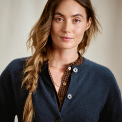 Boiled Cashmere Cardigan