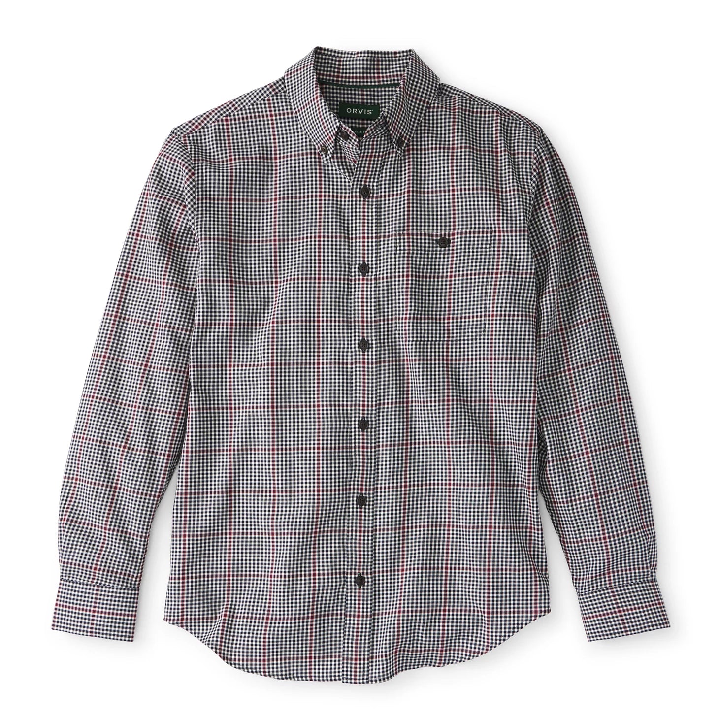 Country Twill Long-Sleeve Button-Down Shirt