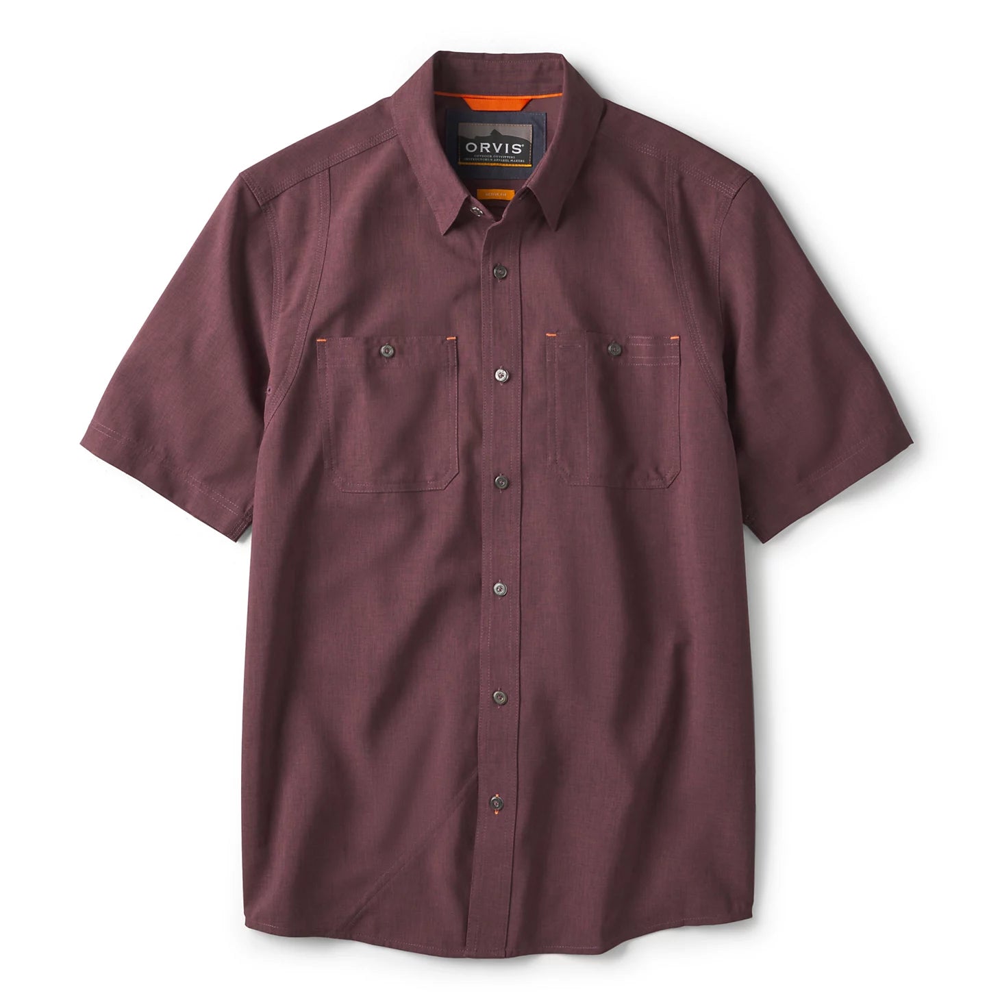 Men's Tech Chambray Short-Sleeve Work Shirt