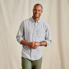 Men's Sunderland Brushed Twill Long-Sleeve Shirt