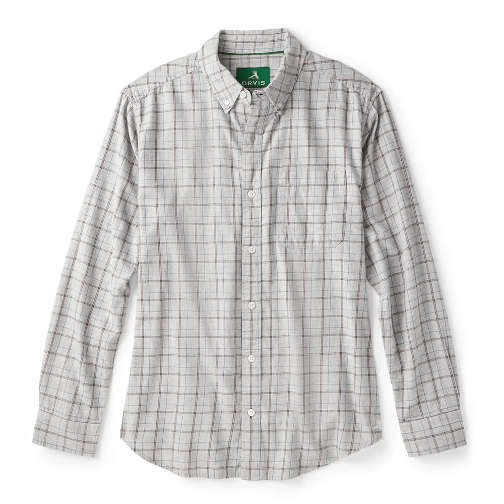 Men's Sunderland Brushed Twill Long-Sleeve Shirt