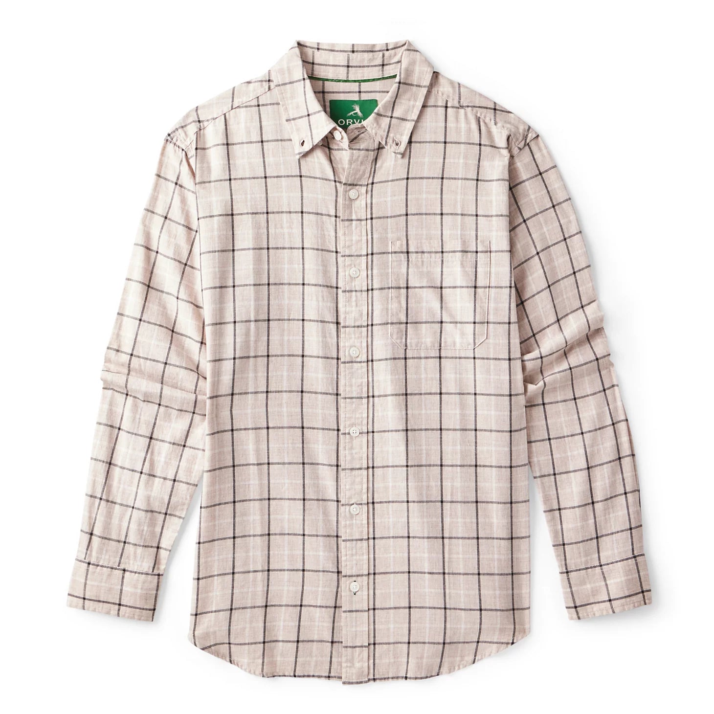 Men's Sunderland Brushed Twill Long-Sleeve Shirt