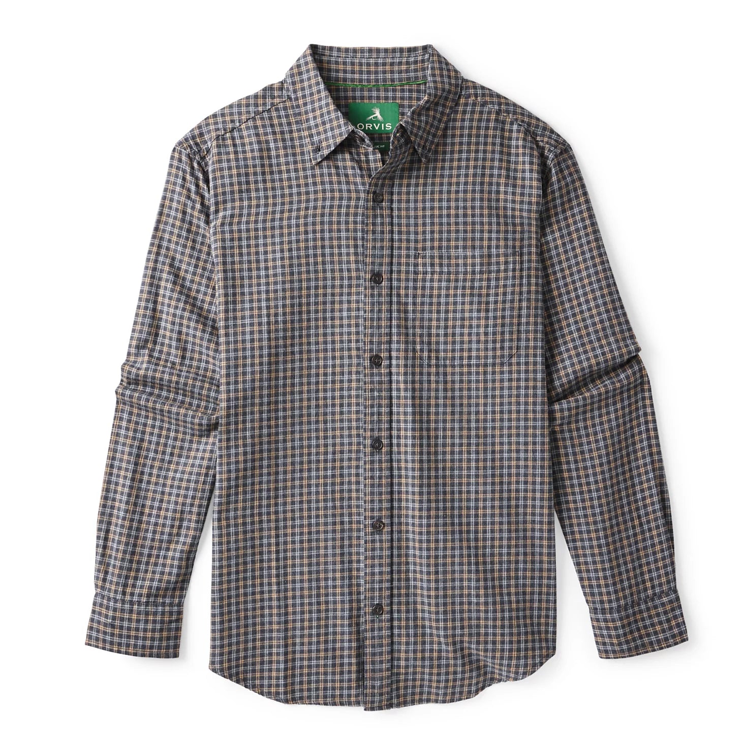 Men's Sunderland Brushed Twill Long-Sleeve Shirt