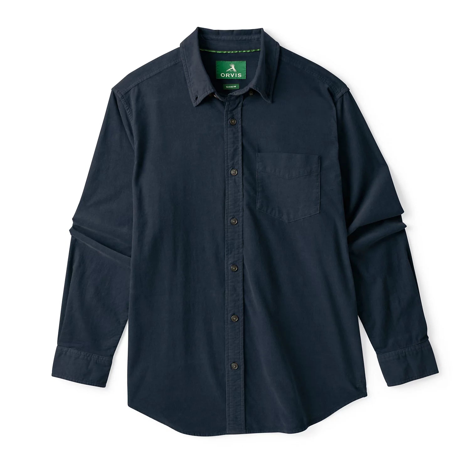 Men's Lightweight Corduroy Long-Sleeve Shirt