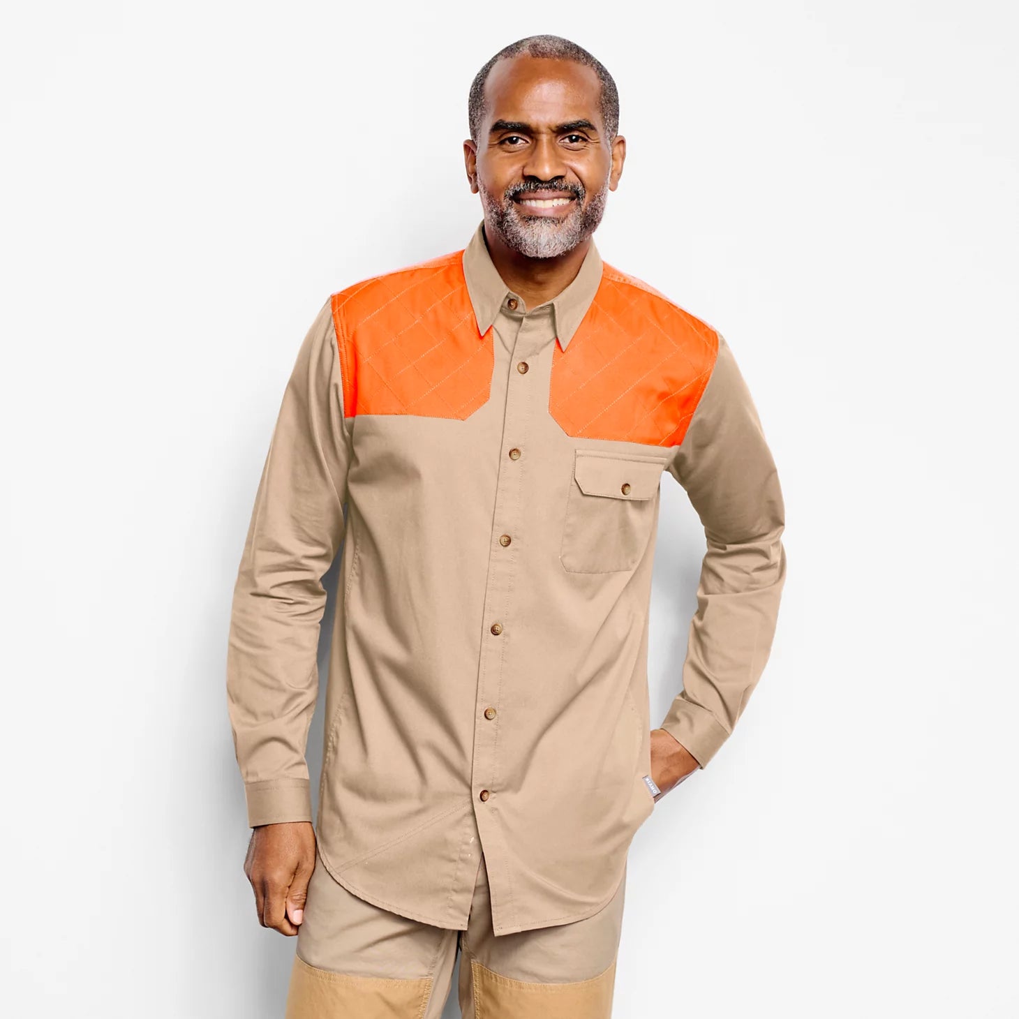 Men's Long-Sleeve Midweight Shooting Shirt
