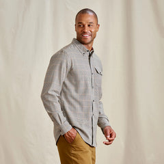 Spencer Houndstooth Pure Cotton Long-Sleeve Shirt