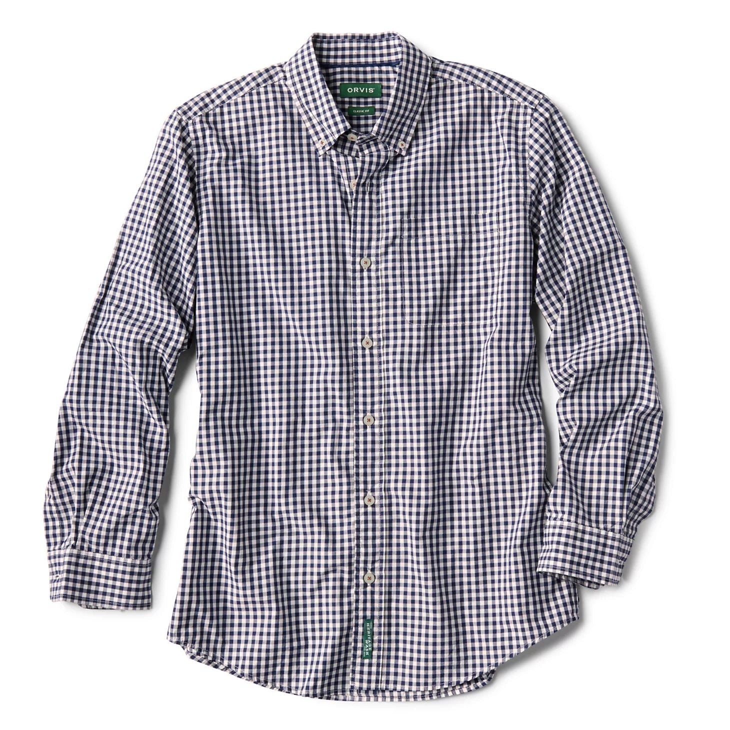 Men's Heritage Poplin Long-Sleeve Shirt