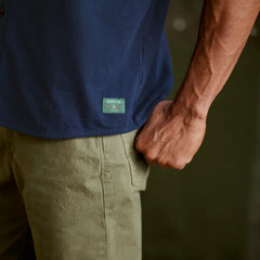 Men's Bromley Knit Button-Down Short-Sleeve Shirt