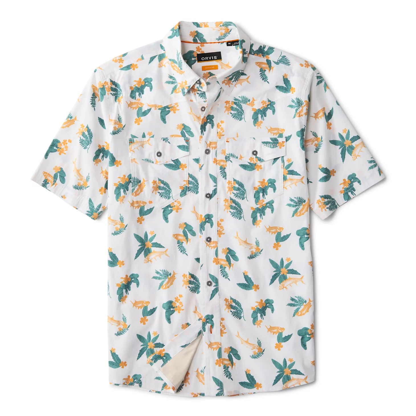 Men's River Guide Printed Short-Sleeve Western Shirt 2.0