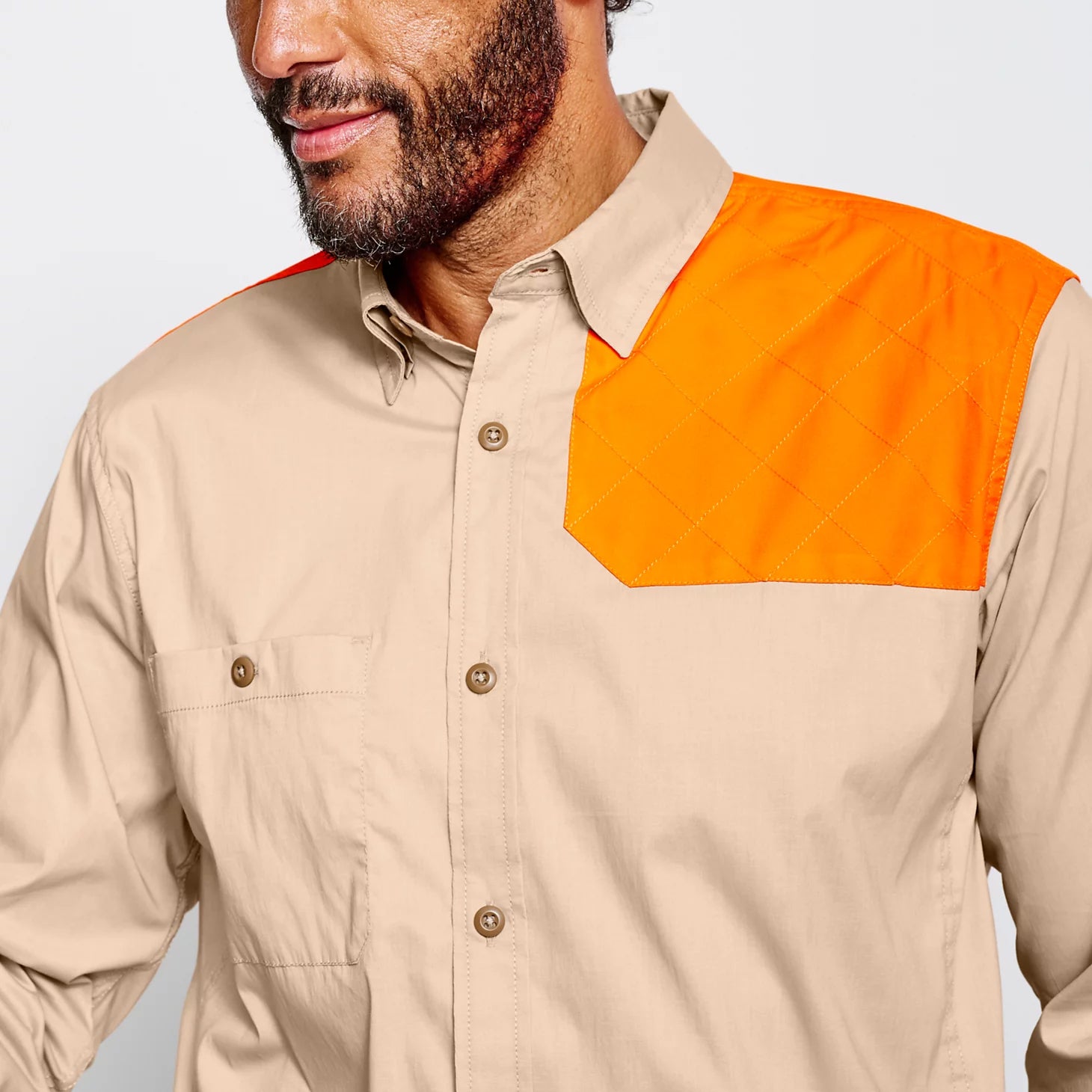 Men's Left-Hand Long-Sleeve Featherweight Shooting Shirt