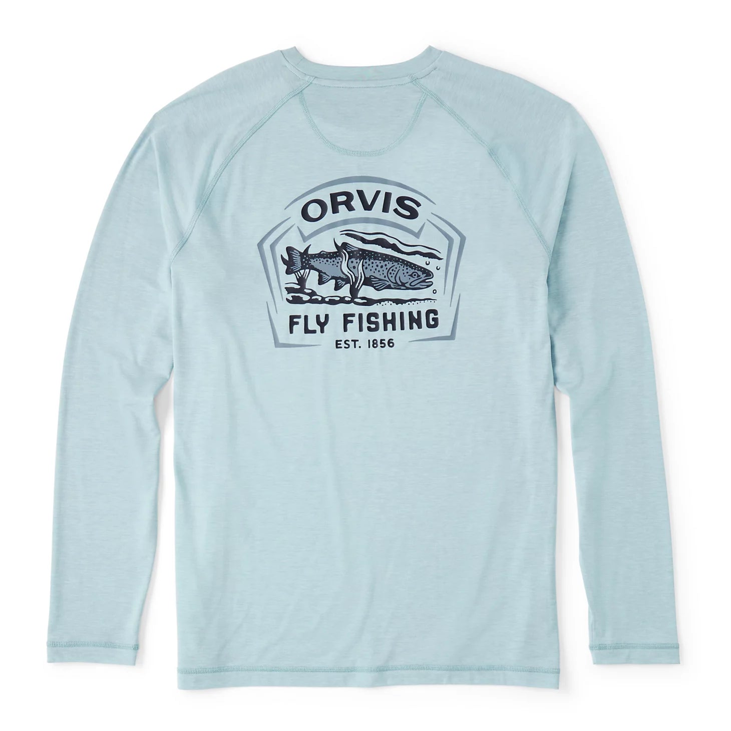 Men's DriCast™ Long-Sleeve Graphic Crew
