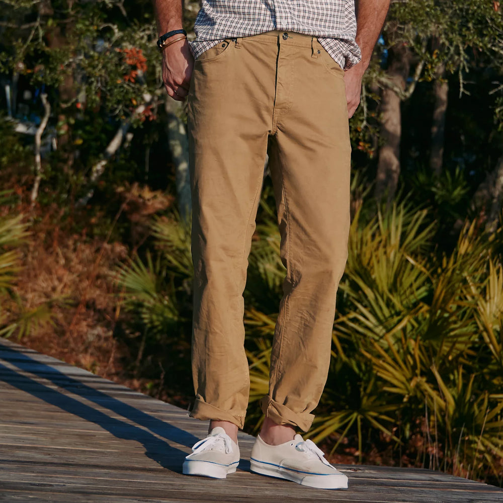 Men's 1856 Stretch Twill 5-Pocket Pants