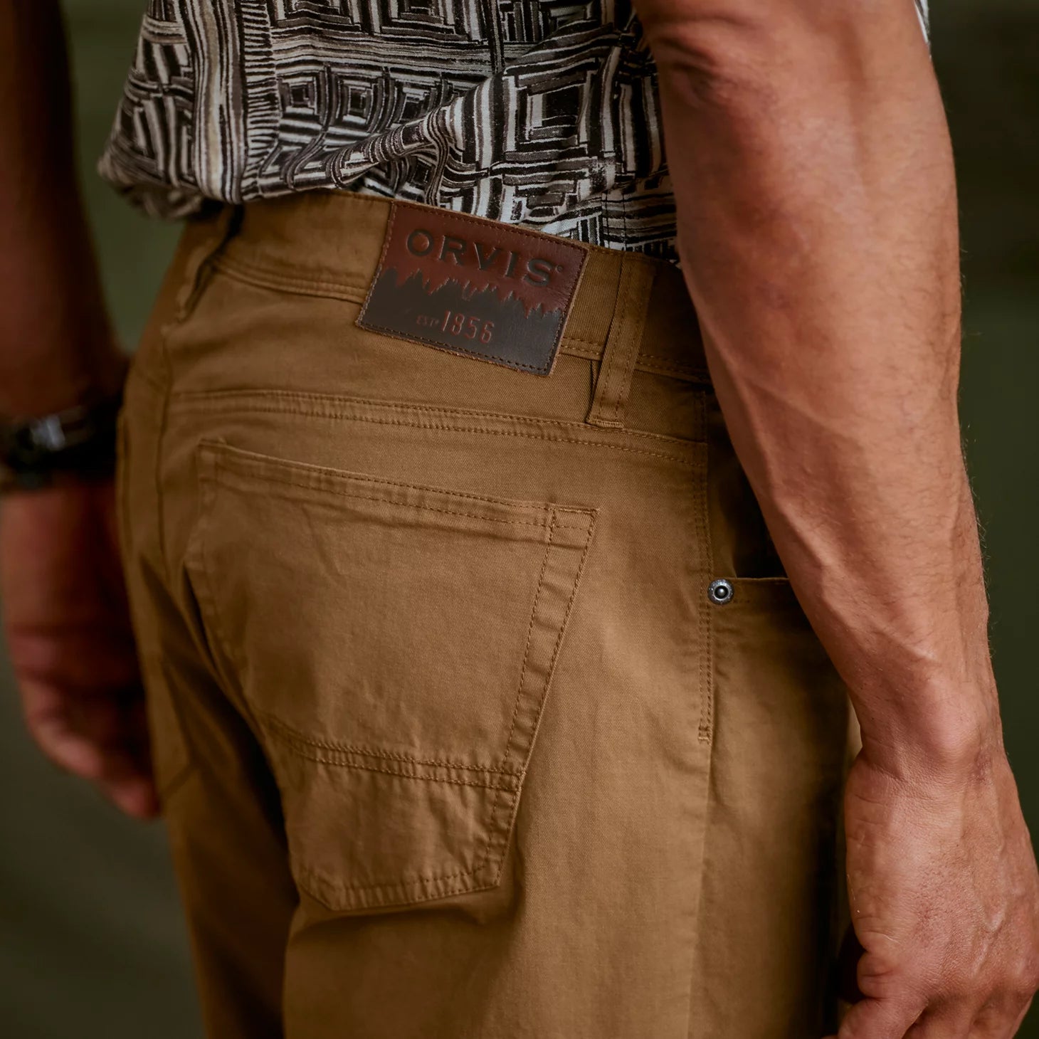 Men's 1856 Stretch Twill 5-Pocket Pants