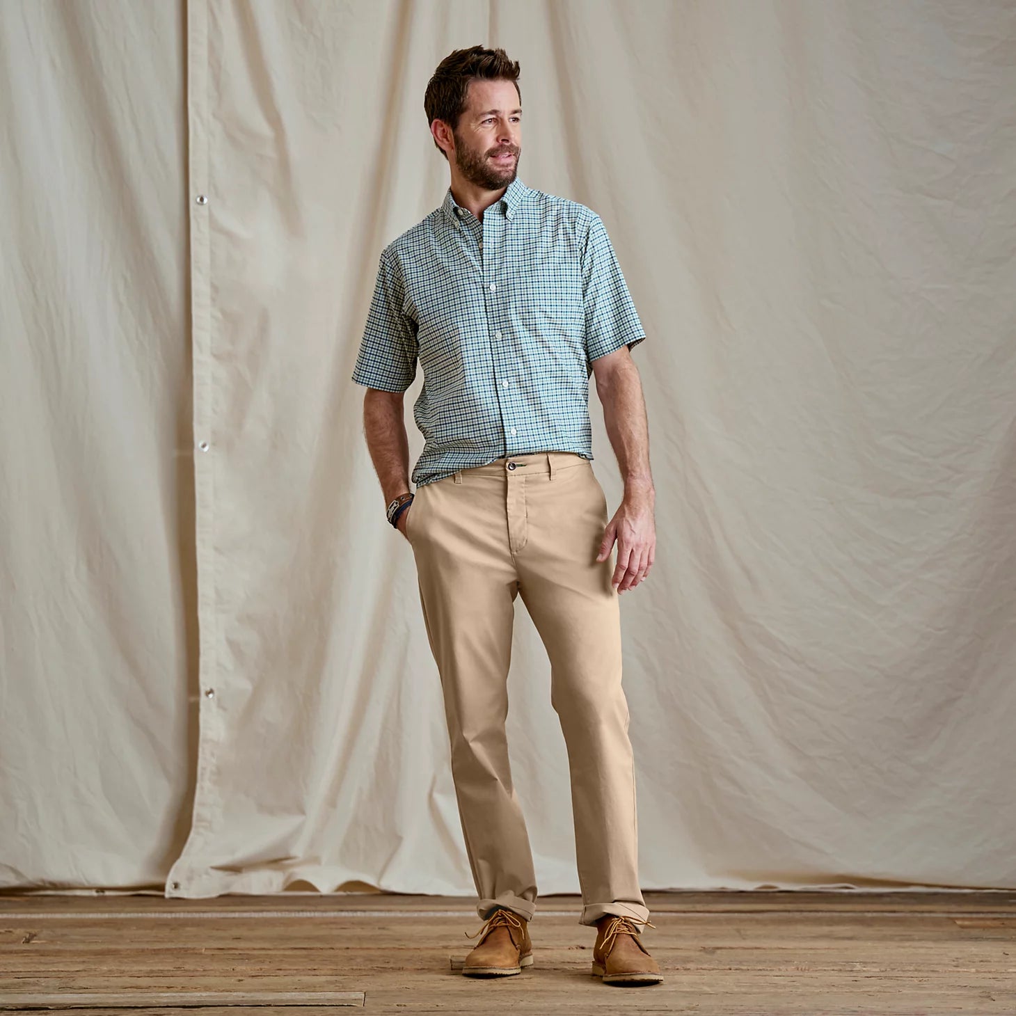 1856 Easy Care Angler Regular Fit Chinos