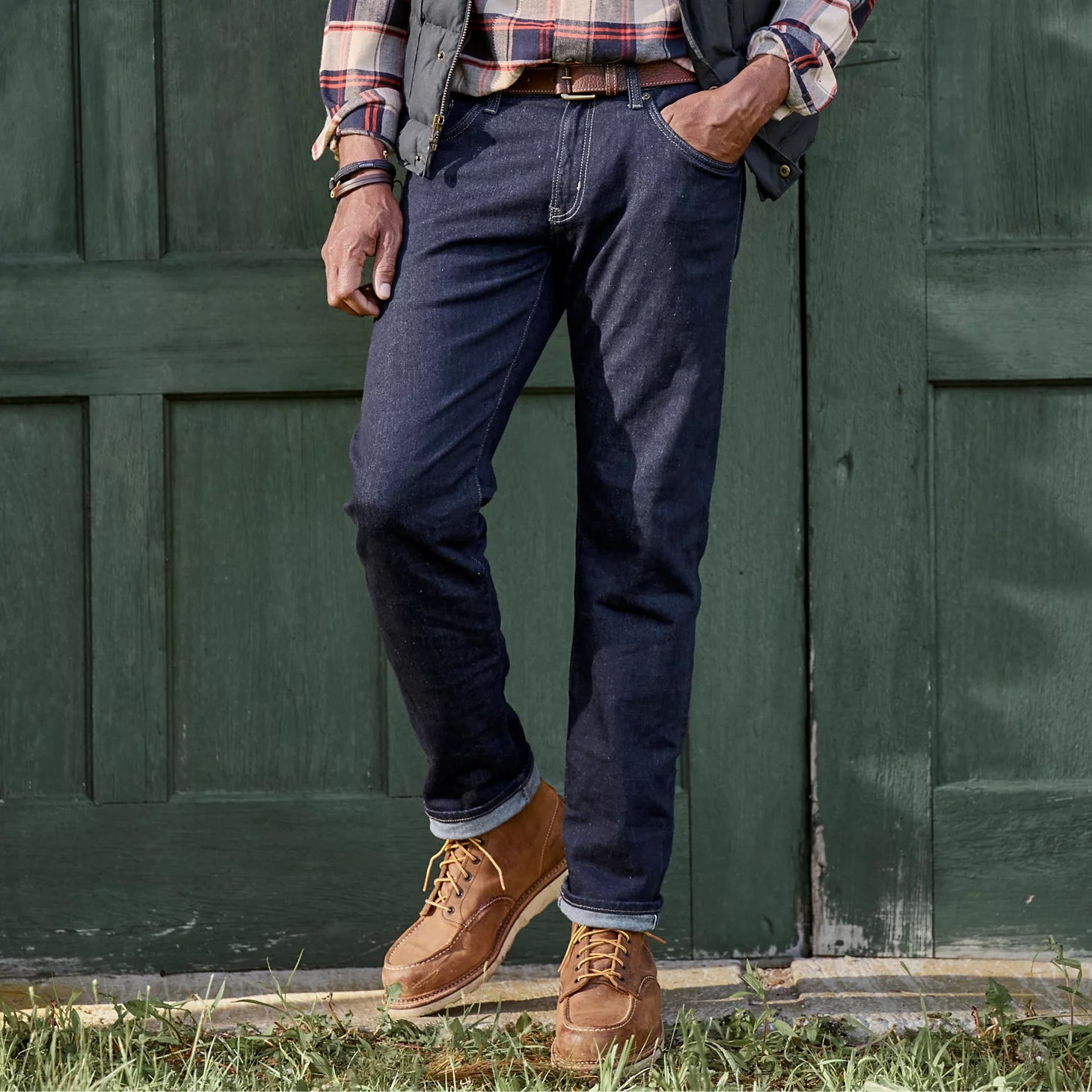 Mavi Marcus Organic Selvedge Denim Slim Straight Jeans