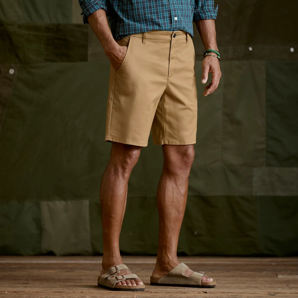 1856 Easy Care Angler 9" Chino Shorts