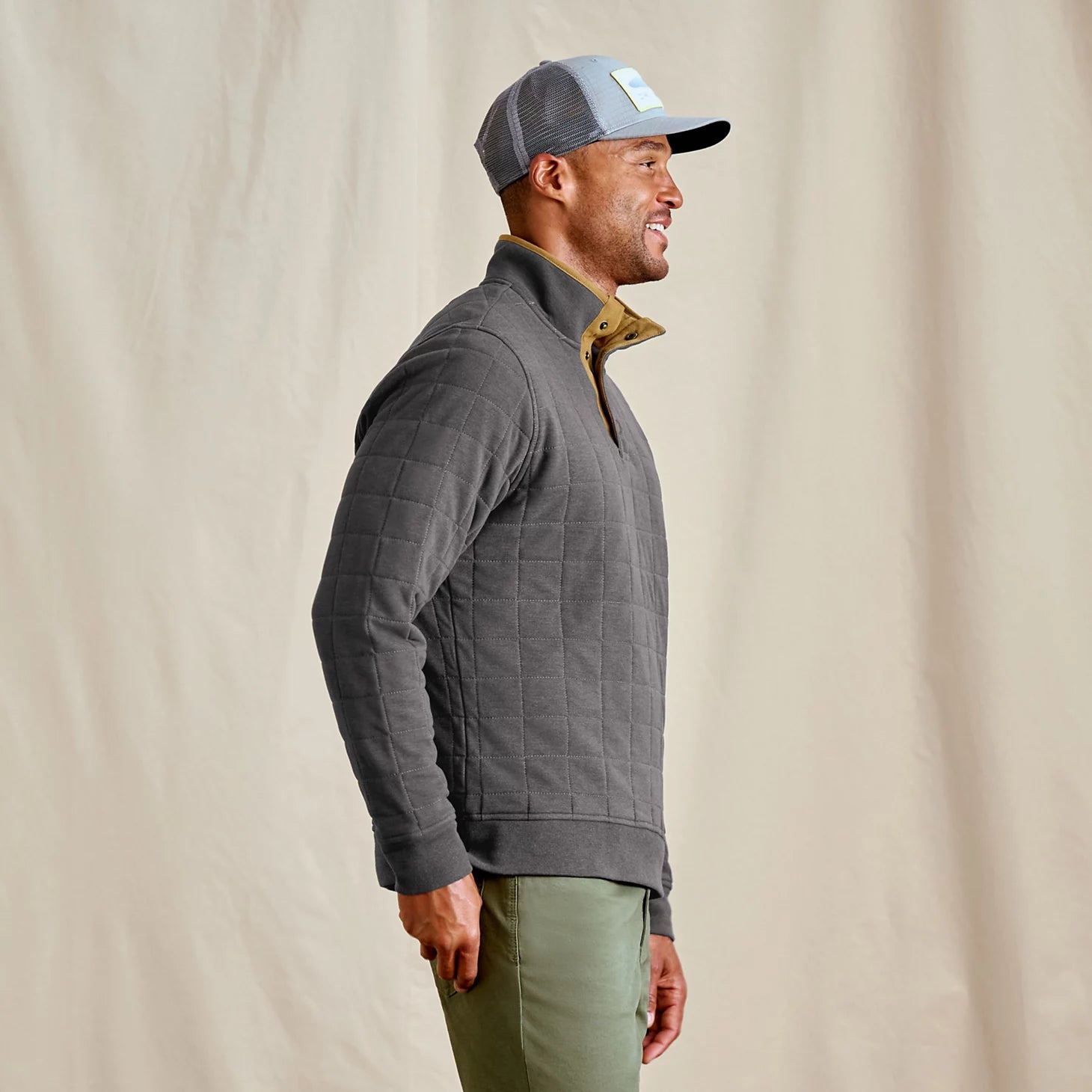 Men's Battenkill Quilted 1/4-Snap Sweatshirt