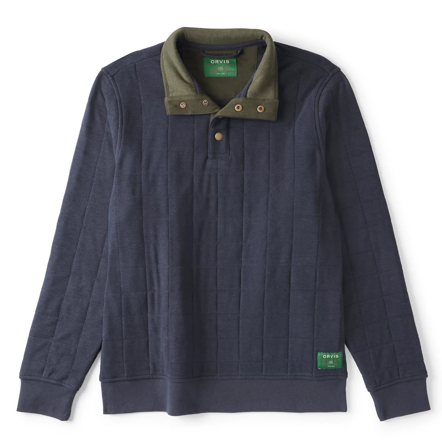 Men's Battenkill Quilted 1/4-Snap Sweatshirt