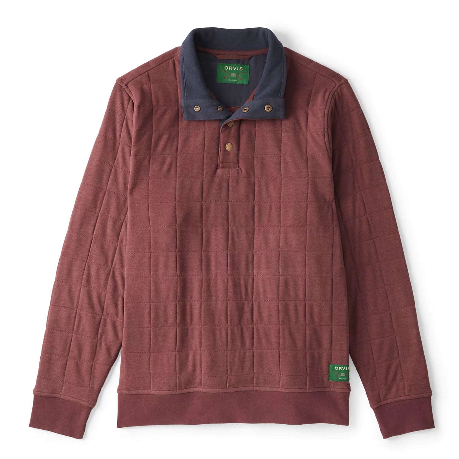 Men's Battenkill Quilted 1/4-Snap Sweatshirt