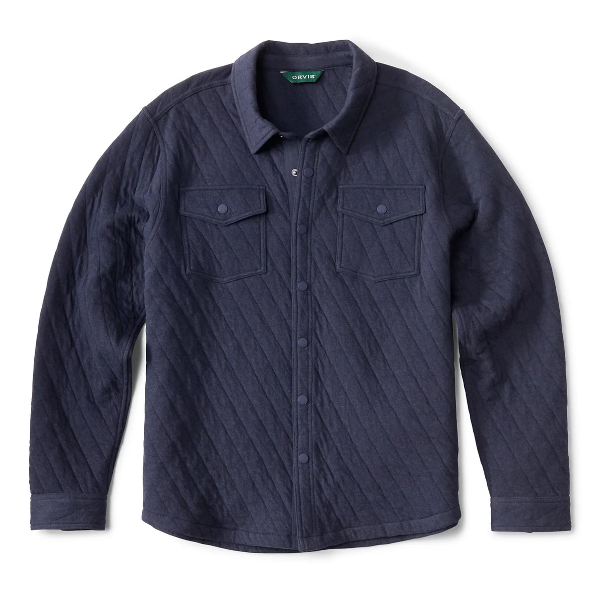 Outdoor Quilted Snap Jacket