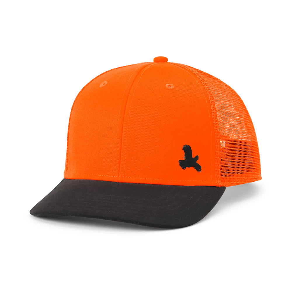 Mesh-Back Waxed Brim Hat