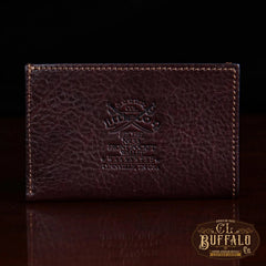No. 33 Buffalo Leather Wallet