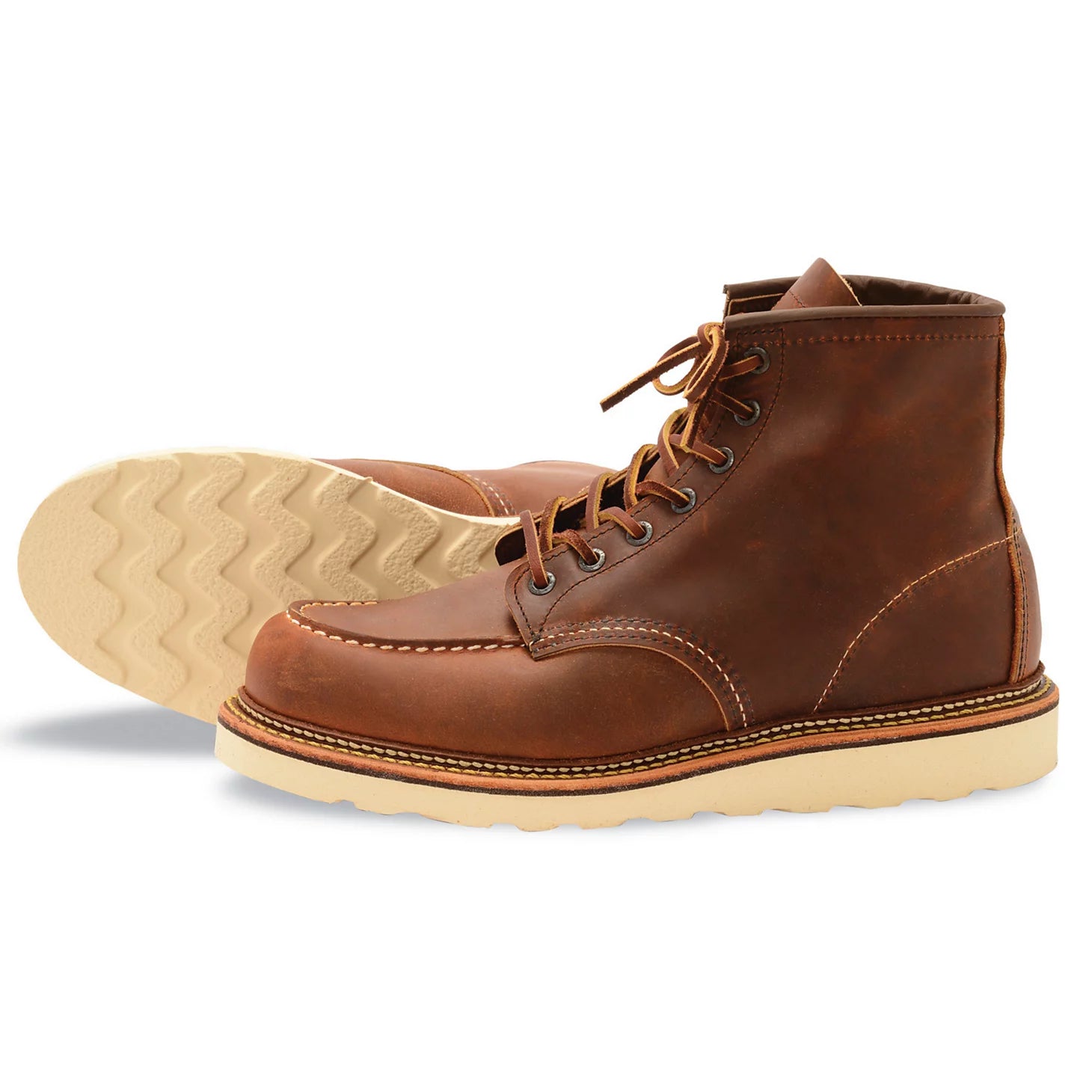 Red Wing 6" Classic Moc Copper Rough & Tough Boots