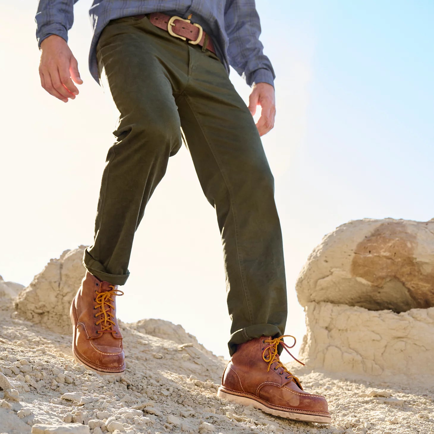 Red Wing 6" Classic Moc Copper Rough & Tough Boots