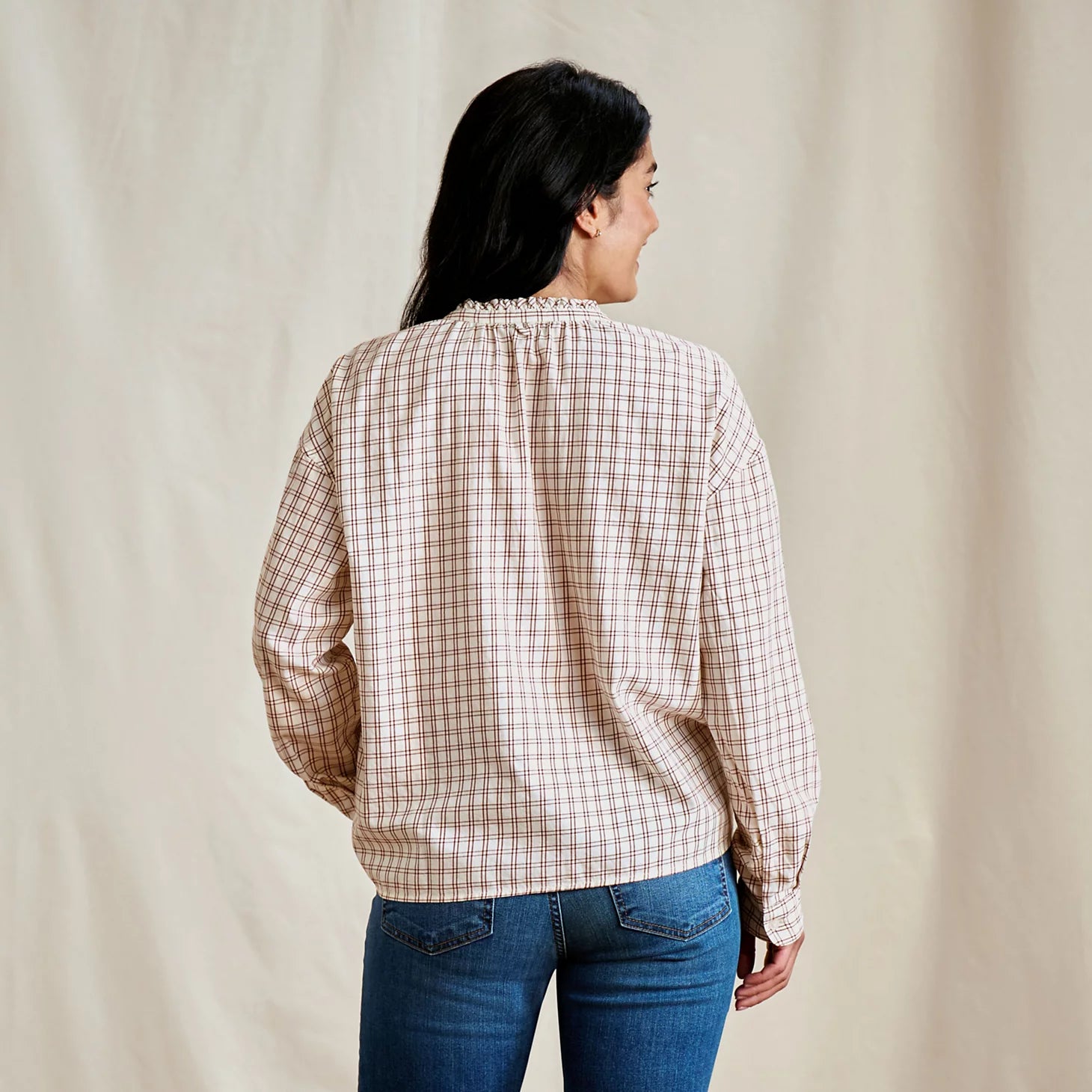 Women's Sunderland Brushed Twill Long-Sleeve Top