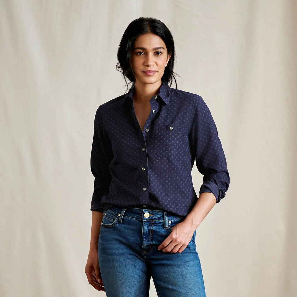 Women's Tech Chambray Long-Sleeve Work Shirt