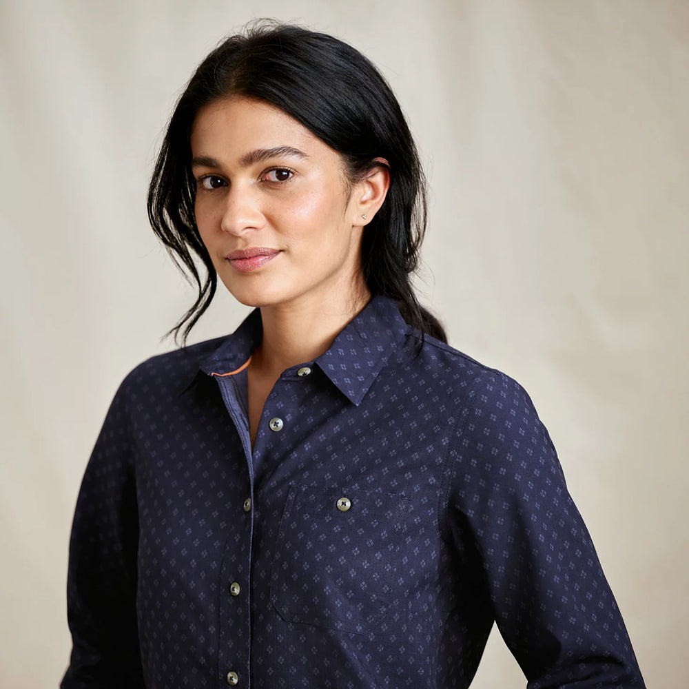Women's Tech Chambray Long-Sleeve Work Shirt