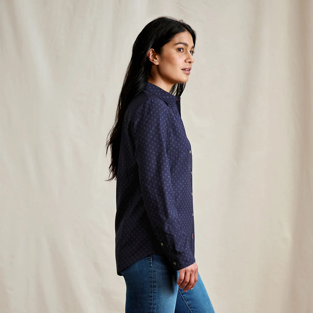 Women's Tech Chambray Long-Sleeve Work Shirt