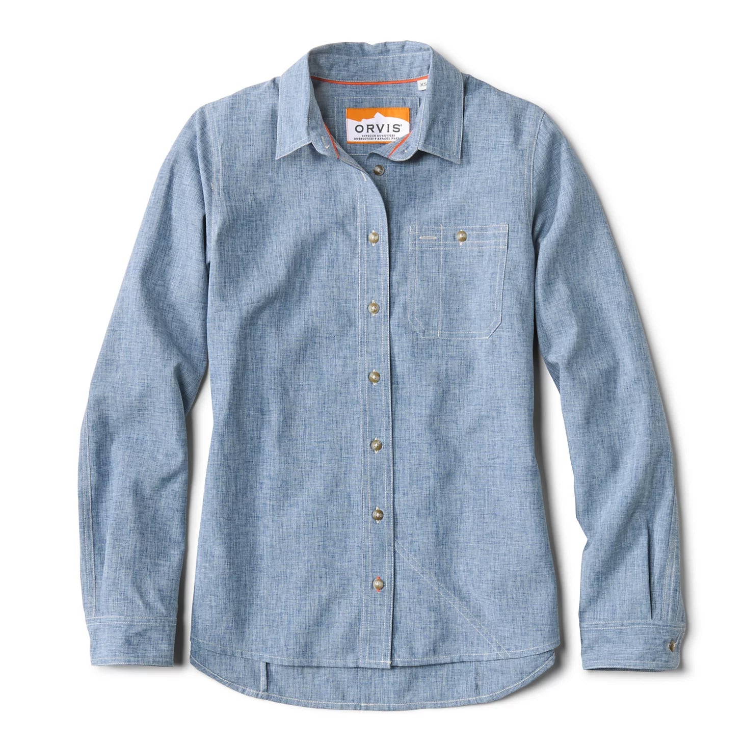 Women's Tech Chambray Long-Sleeve Work Shirt