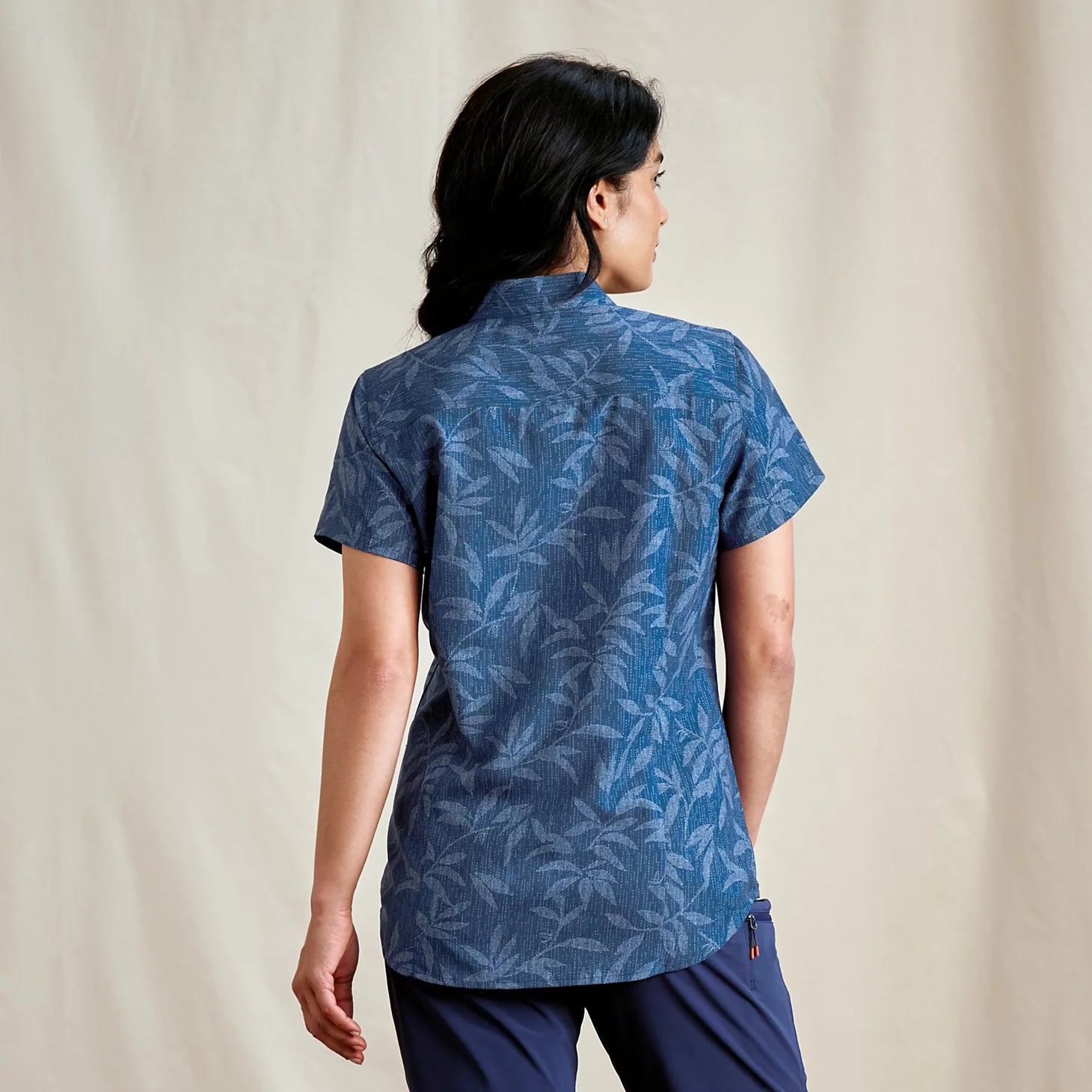 Women's Tech Chambray Short-Sleeve Work Shirt