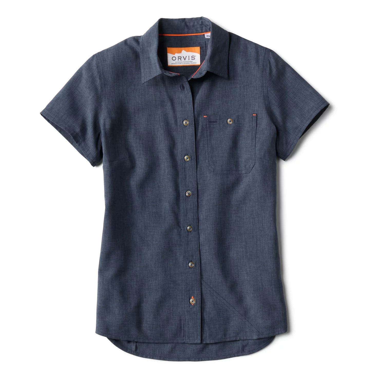 Women's Tech Chambray Short-Sleeve Work Shirt