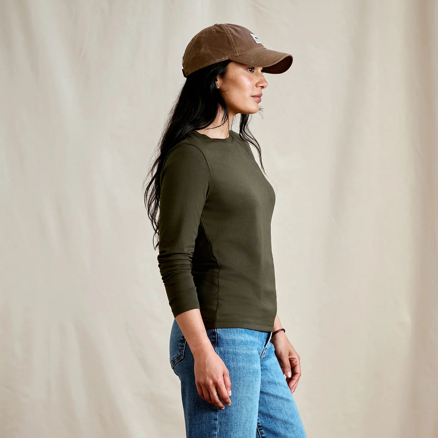 Perfect Long-Sleeve Crew