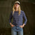NAVY/WHITE STRIPE