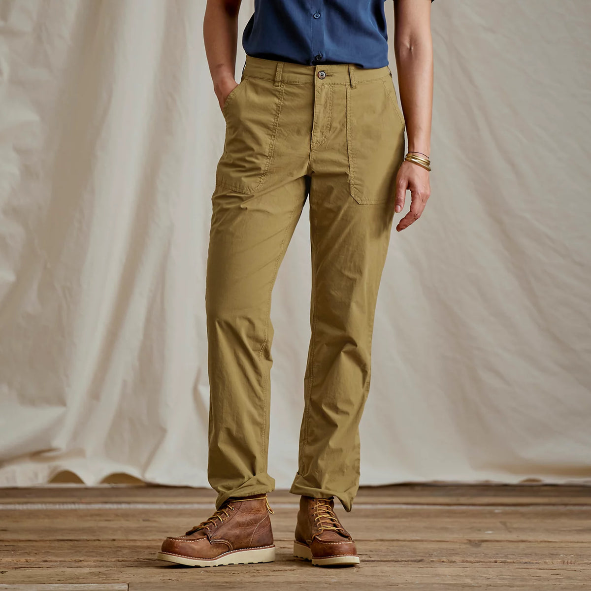 Women's 1856 Stretch Poplin Utility Pants