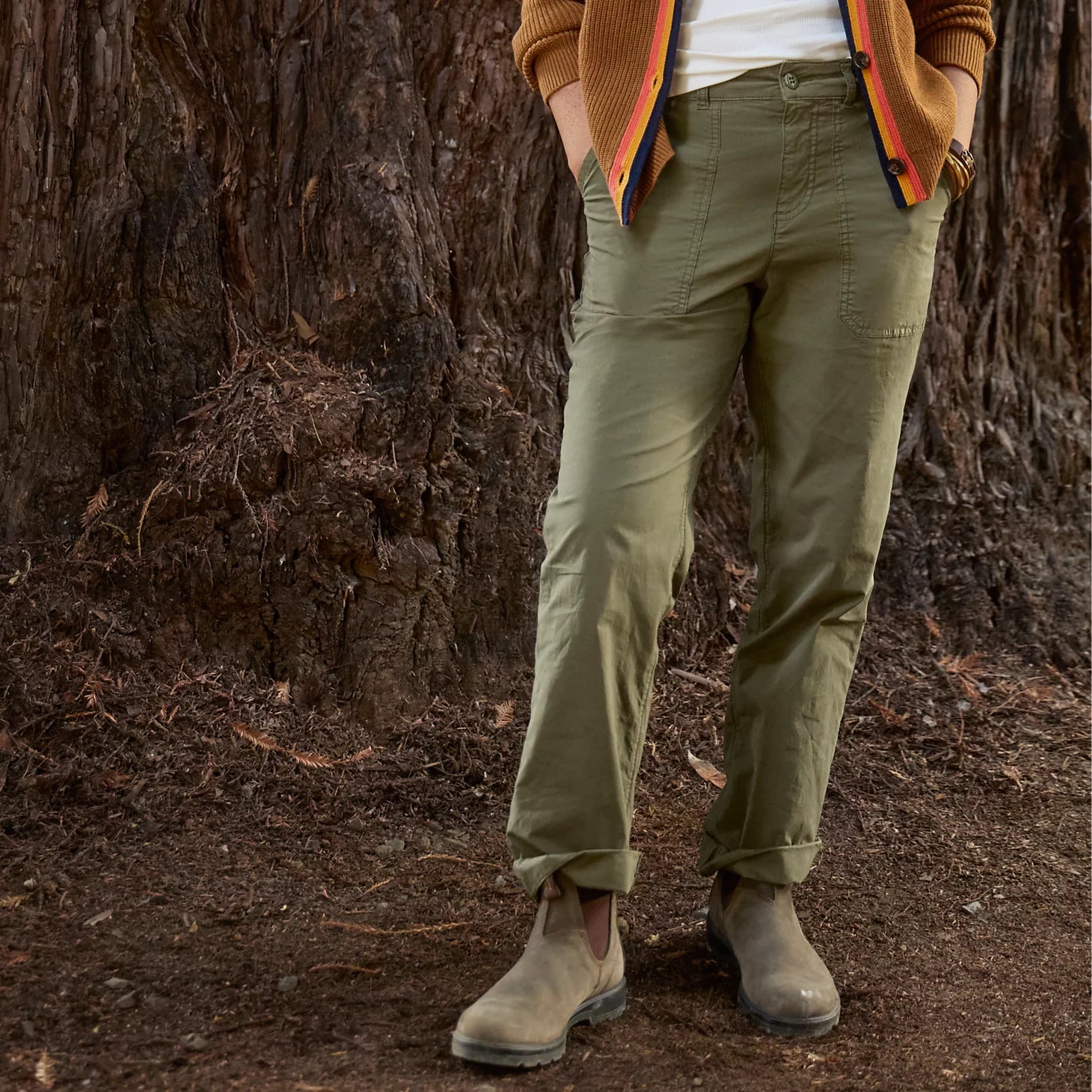 Women's 1856 Stretch Poplin Utility Pants